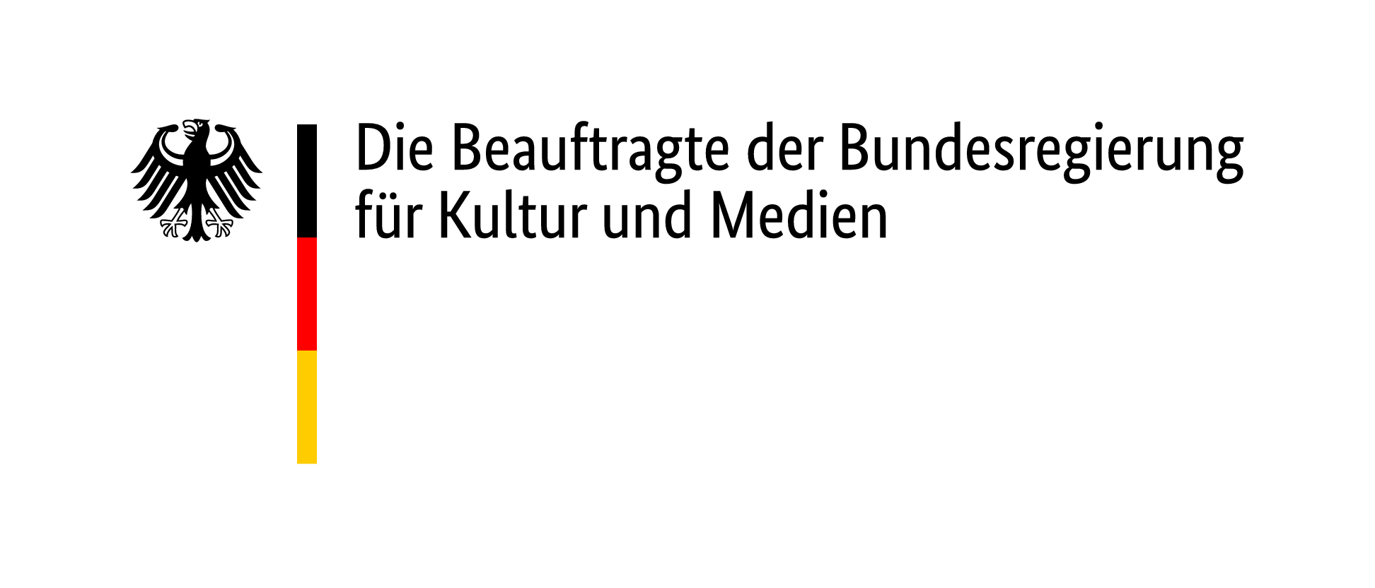 Logo der Beauftragten der Bundesregierung für Kultur und Medien e. V.